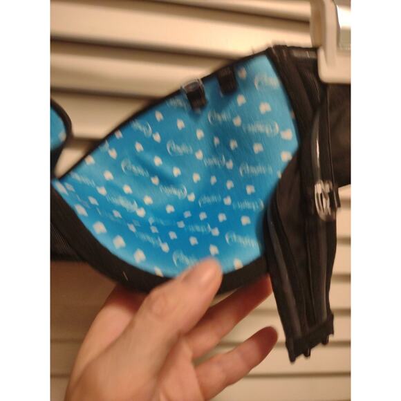 CANDIE'S Size 36B Nylon Spandex Black multiway Wired Push Up Padding Bra - Picture 7 of 11